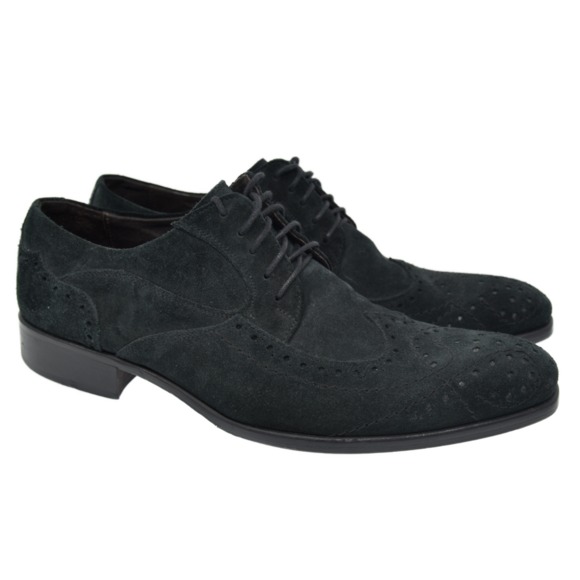 *Original Thompson Italy Sz 8 Suede Leather Oxford